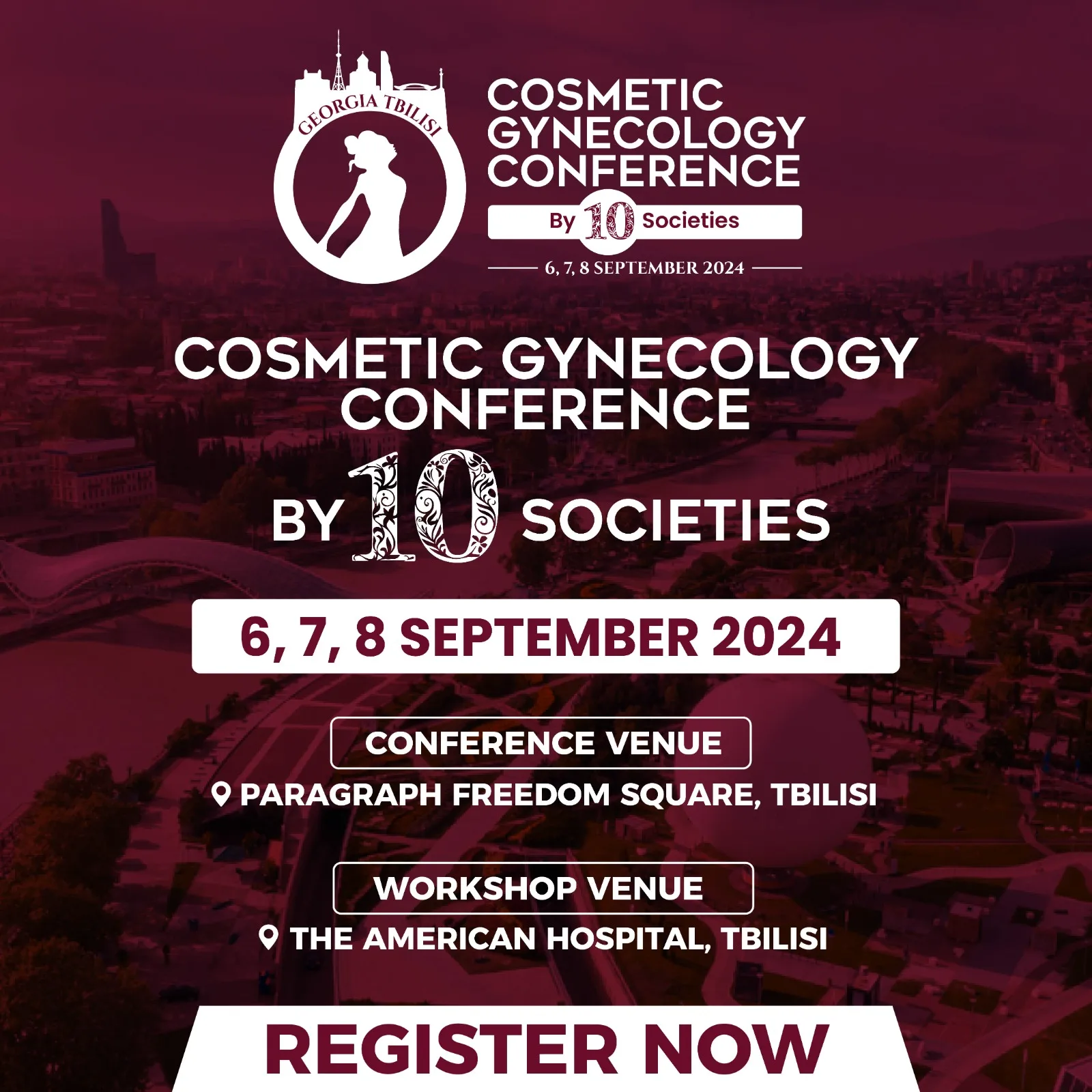 cosmetic gynecology conference poster